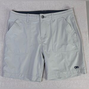 Outdoor Research Ferrosi Shorts 7” Tan Lightweight Hiking Trail Utility